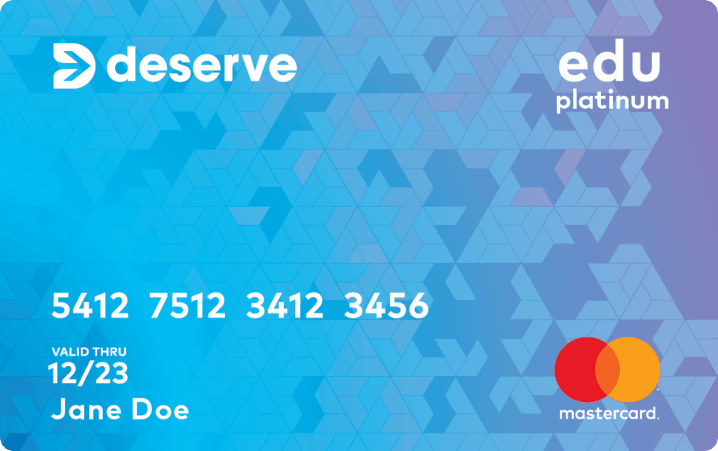 deserve card for those with no credit score