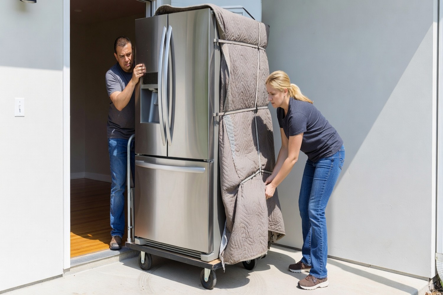 Appliance delivery representing how appliance financing gets new equipment into your home