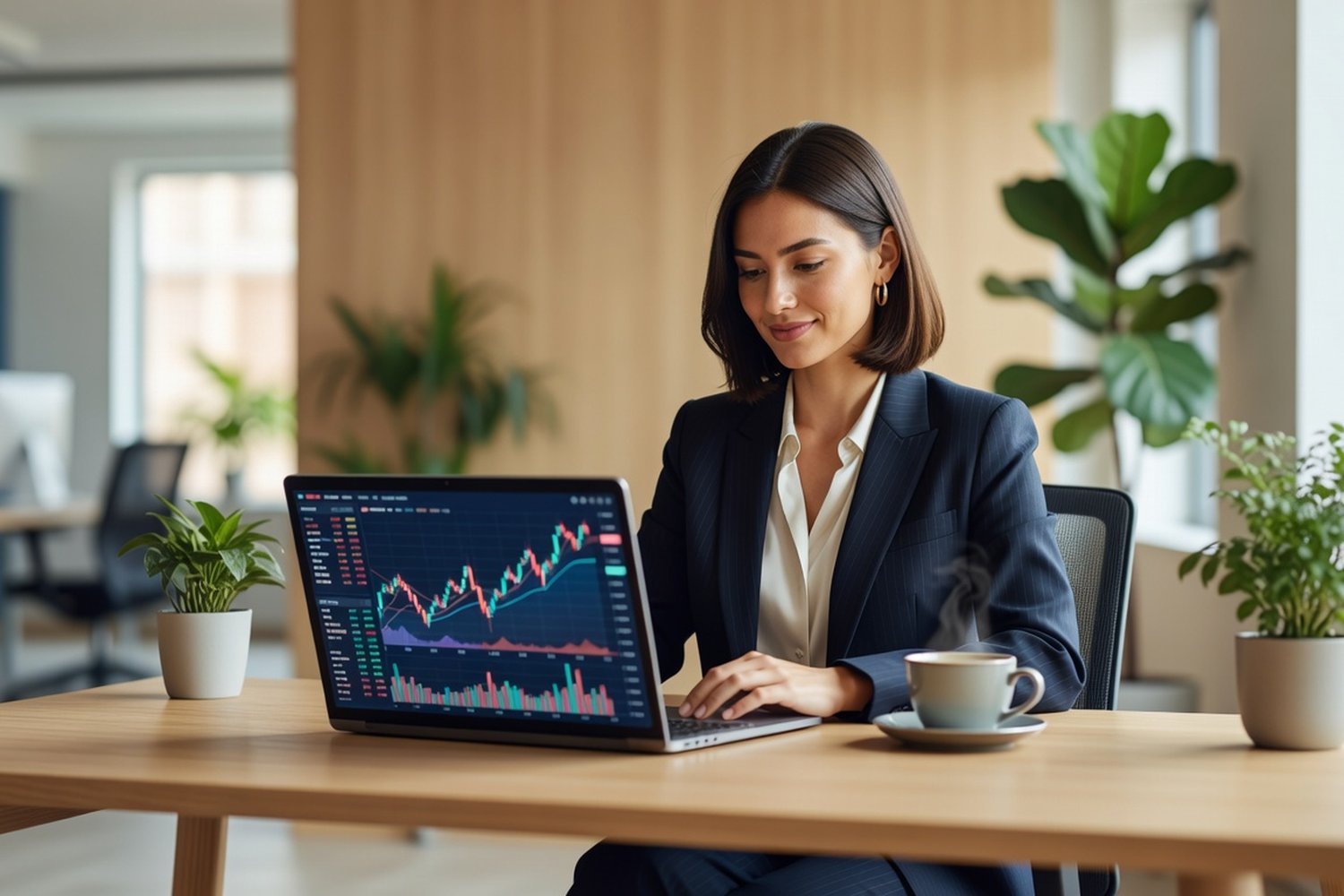 Professional reviewing financial charts to compare CD rate options