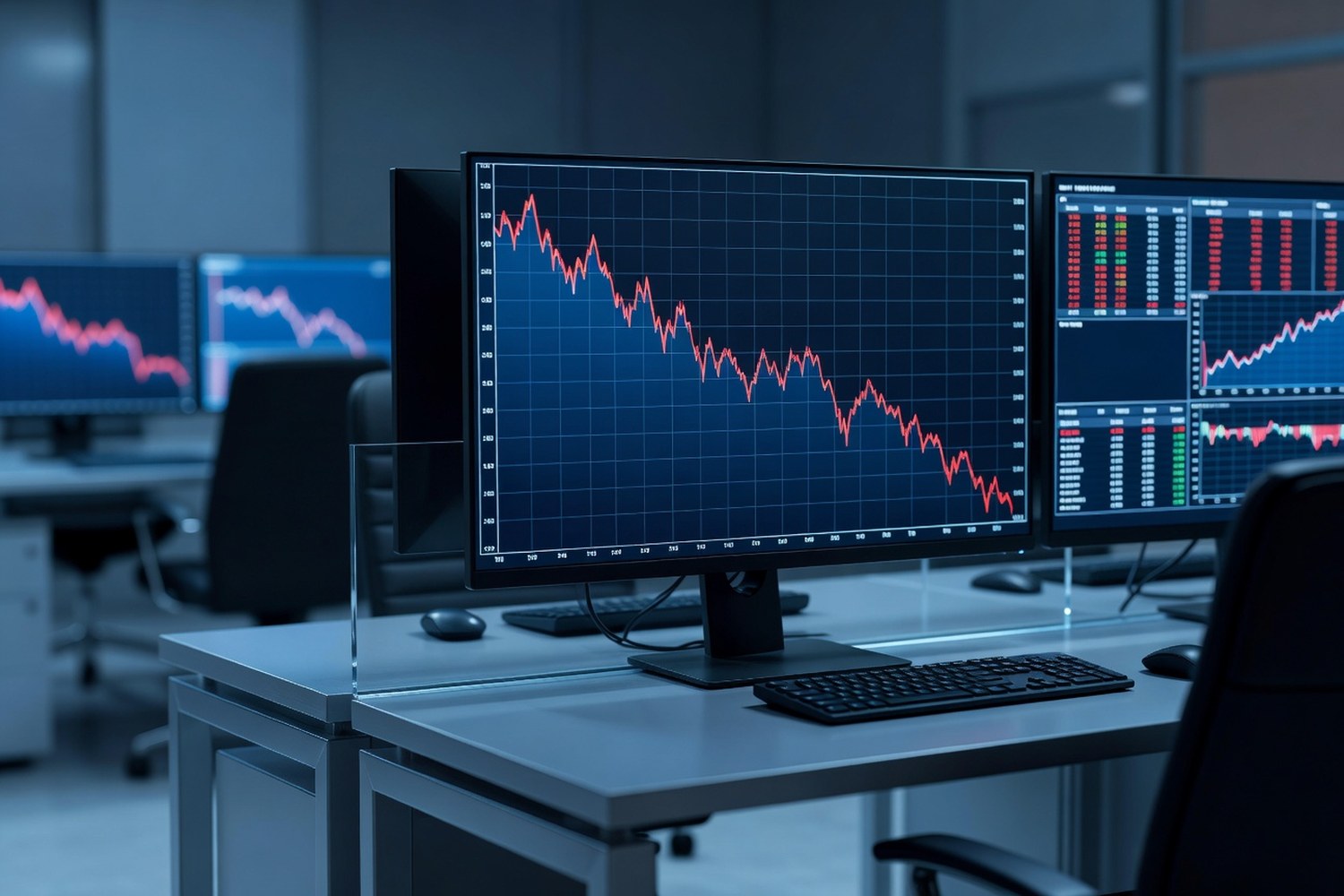 Interest rate trend chart showing prime rate movement
