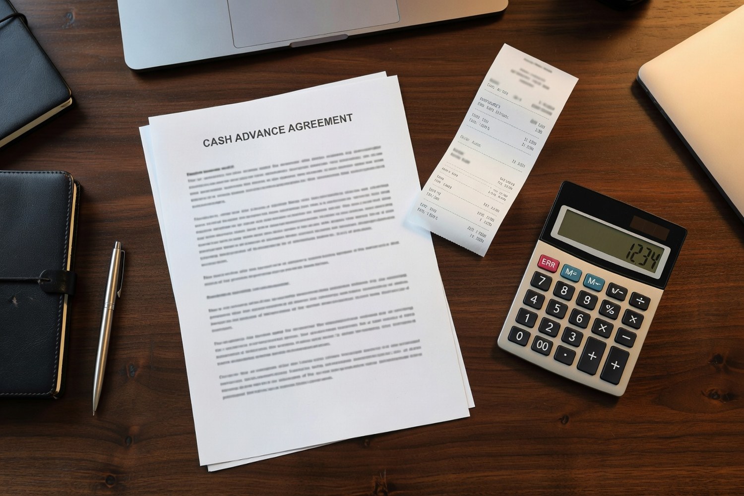 Reviewing merchant cash advance terms and factor rates