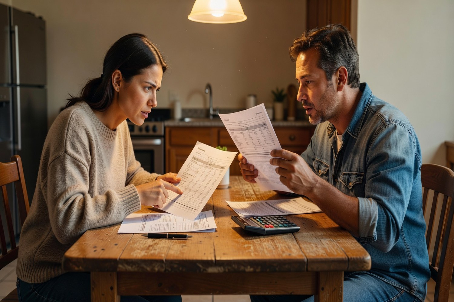 Couple comparing personal loan prequalification offers to find the best rate