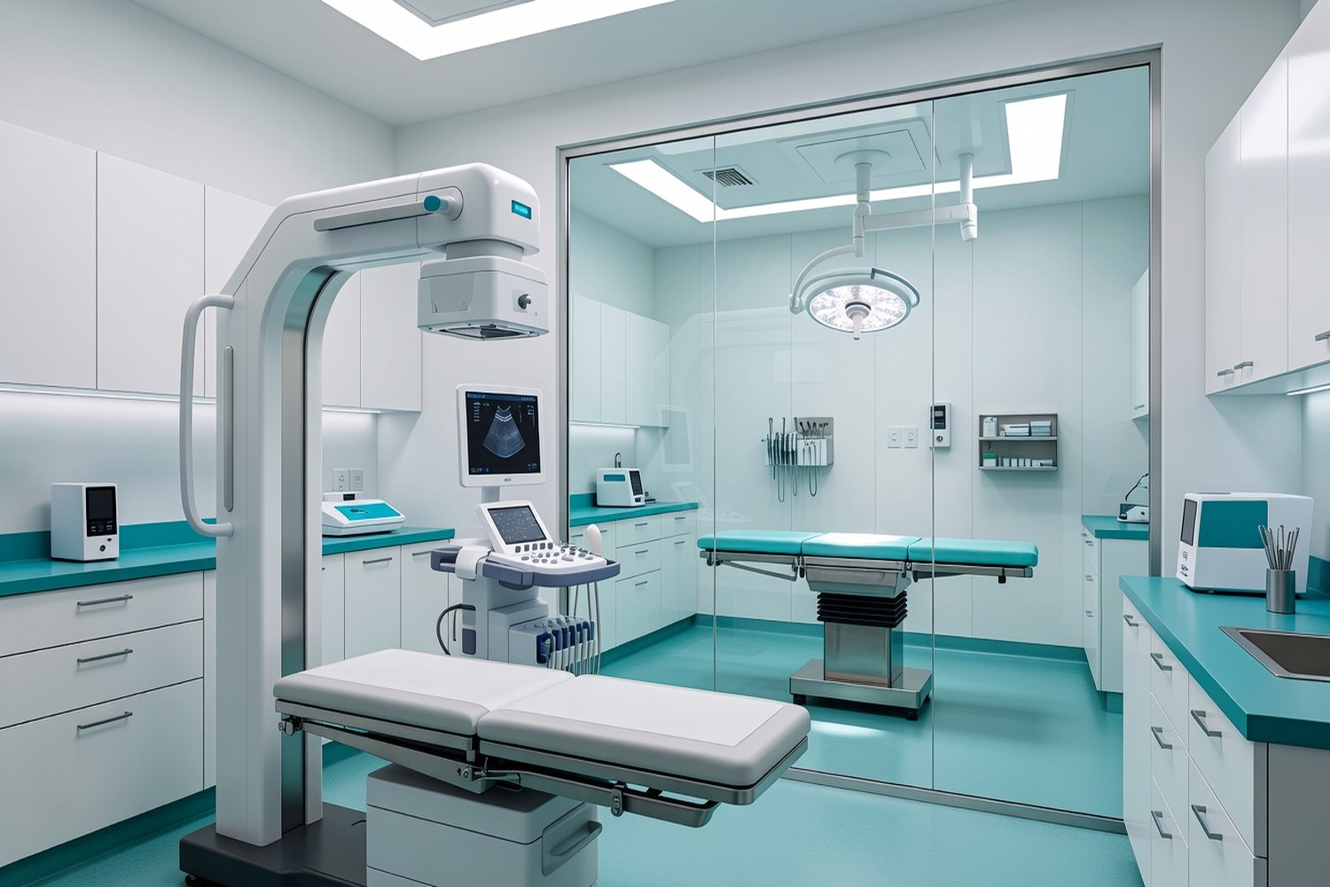 Modern veterinary clinic equipment that can be financed with veterinary business loans