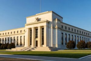 Federal Reserve building in Washington DC where interest rate policy is set